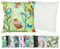 JACK Outdoor Motiv Kissen 45x45cm Lounge Dekokissen inkl. Füllung Wasserabweisend Sitzkissen Garten Stuhl, Farbe:Vogeltraum