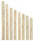 AZZAP Lärche Zaunlatten 90x20mm Lärchenholz Holzzaun Holz Zaun Brett Zaunbrett Gartenzaun Lärchenbrett 50-150cm (10, 100cm)