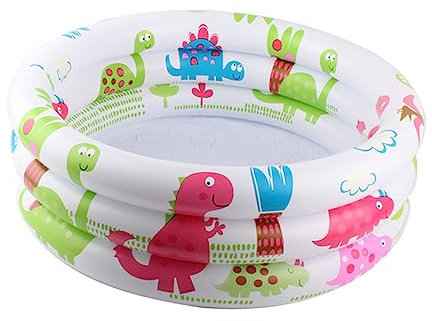 CIYODO Piscina Hinchable Infantil Dinosaurio Juguete De Piscina Inflable Colchón De Agua