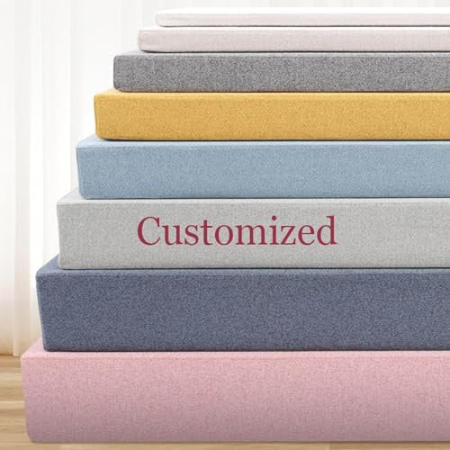 OLHAUYUAN Custom Bed Gap Filler, Matratze Extender für König Twin Full Bett, Raumfüller zwischen Bett und Wand Seite mit abnehmbaren Deckel