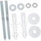 NUOBESTY 1Set Heavy Duty Wall Mount Bath Sink Fixings Kit Durable Screws for Secure Installation of Wall Hung Washbasins Efficient and Versatile Design Aesthetic Enhancement for Your