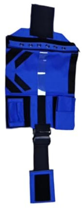 Pilot - Genouillère porte-bloc et porte-stylo - Sangle réglable pour pilotes - Léger et portable