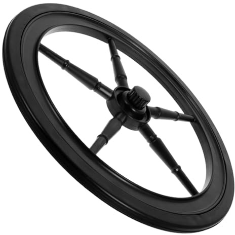 PRETYZOOM Black Replacement Wheels for Dining Cart and Folding Wheelchair