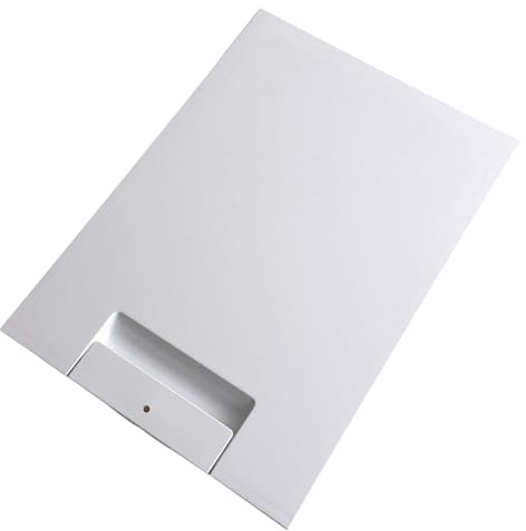 MDS-Pro Gefrierfachtür Verdampfertür für Bosch Siemens Neff Constructa 00355752 355752 Eisfachklappe inkl Dichtung und Griff Maße 460x330x61 mm Ersatzteil Kühlschrank Gefrierfach Tür Klappe Weiss