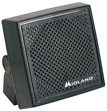 Midland C733 70-2355T wasserdichte Externe Lautsprecher für Radio Schwarz