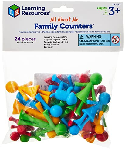 Learning Resources All About Me Spielfiguren Familie (24 Stück)