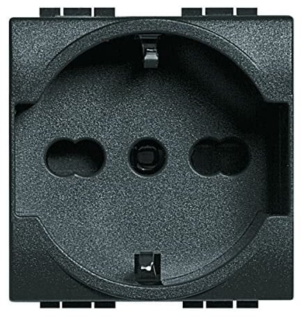 BTICINO L4140/16 PRESA SCHUKO + BIVALENTE LIVING INTERN