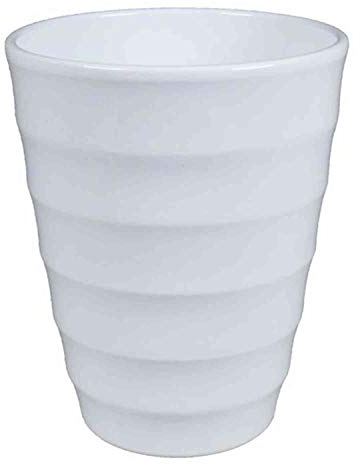 innaGLAS Pot à orchidée, céramique, Blanc, 17cm, Ø14cm - Pot Fleurs/Pot céramique