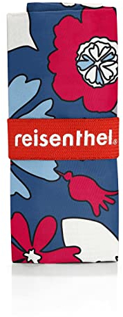 reisenthel mini maxi shopper - faltbarer kompakter Rucksack -wasserabweisend, Couleur:florist indigo