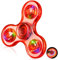 Gigilli Finger Spielzeug,LED Kristall Fidget Spielzeug für Kinder Erwachsene, LED Kristall Fidget Set Finger Toy Stressabbau Anti Angst sensorisches Spielzeug,Party Taschenfüller,Rot