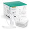EVOLU Elektrische Inhalatoren UNIVERSAL Inhalator mit Kompressor - Drucklufttechnologie - Kolben Vernebler mit Mundstück und Maske - Aerosol Inhalator Für Erwachsene und Kinder