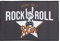 joycraft DMR-4060 Türmatte Rockstar - Rutschfeste Vintage Home of a Rock 'n' Rollstar Fussmatte - Cooler Retro Rocker Schuhabtreter - 40 x 60 cm Fuß-Abstreifer - Schmutzfangmatte im Heavy Metal-Design