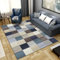 DJHWWD Waschbare Teppiche Balkon Outdoor Teppich Rechteckiger blaugrauer Teppich Wohnzimmer Kurzflorteppich Schlafzimmerteppich Salon Auslegware 40X60CM