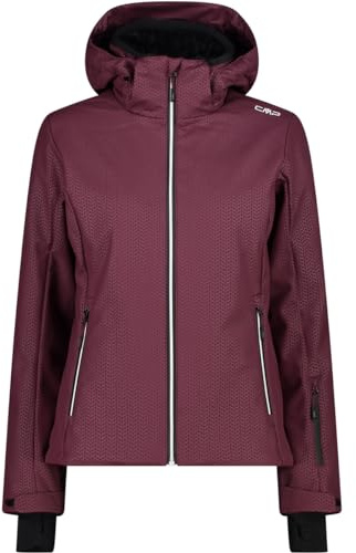 CMP Damen Damenjacke mit Kapuze und Reißverschluss Skijacke
