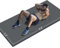 LaiEr Yoga Matte Extra Größe TPE Übungsmatte für Männer rutschfeste Matte für Training, Fitness, Gym, Pilates, Sit-Ups, Dehnen mit Tragetasche für Gurt (200cmX100cmX12mm)