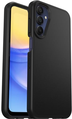 OtterBox Cover Sleek per Samsung Galaxy A15/A15 5G, Nero | Custodia resistente a urti e cadute, ultrasottile, testata a norme MIL-STD 810G, Senza Retail Package