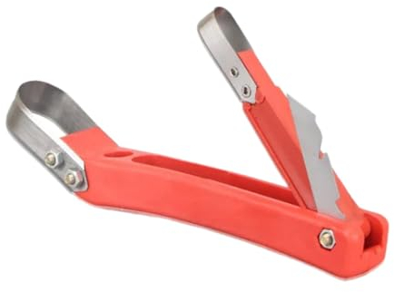 Folpus Rindenschaber, multifunktionales Handwerkzeug zum Entrinden, Werkzeug zum Entfernen der Baumrinde zum Ringeln von Bäumen, runder Kopf