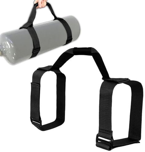 Scuba Tank Holder - Air Tank Lamp Holder | Nylon Diving Air Tank Scuba Diving Accessories With Firm Grip, Carrier Strap Holder Carrying Small Tanks, Diving Oxygen Bottle Handle Strap For Outdoors