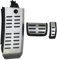 gangxiao Auto Pedal Zubehör Für A&UDI Für A4 B9 2016 2017 2018 2019 2020 2021 2022 RHD at Gas Brems Fuß Rest Pedal Abdeckung Gaspedal Pedal Pads