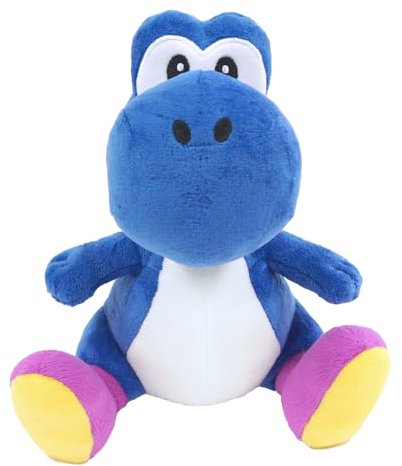 Nintendo Together+ – Plüsch Super Mario – All Star Collection AC44 – Blauer Yoshi 20 cm