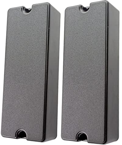 Cubiertas selladas para pastillas Humbucker de tipo cerrado para bajo eléctrico de 5 cuerdas, 2 agujeros
