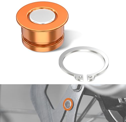 NICECNC OrangeKilometerzähler-Magnet-Set, Compatible with 125-530XC/XCW/XCW TPI/XCW Six Days/XCF-W/EXC/EXC Six Days/EXC-F 2003-2023 (mit Tacho), Siehe Passform