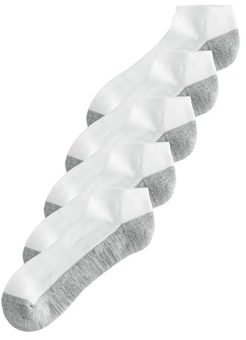 NEXT Herren Gepolsterte Sneakersocken, 5er-Pack