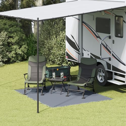 vidaXL Tent Accessories Blue/Grey Polyester 250 x 200 cm