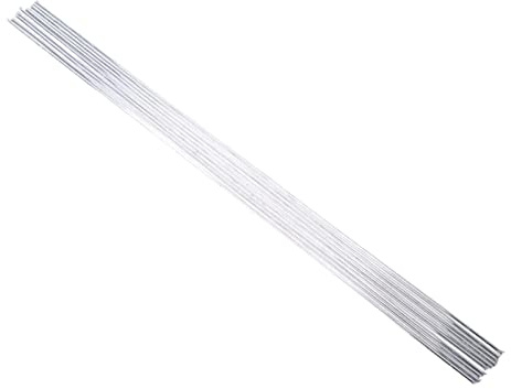 Baguette de soudage TIG en aluminium, 10 pièces fil basse température fourré 33 cm * 2,0 mm/33 1,60 mm tige soudure Al pas besoin baguettes poudre(2mm)