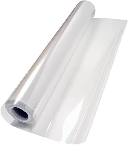 Kitchen Wall Protector, Transparent Stain Sticker for Kitchen, Pet Friendly Splash Guard and Waterproof Static Cling Wall Cover, 39FT X 18 in (12M X 45cm)