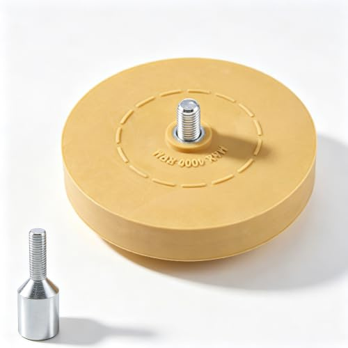 Rubber Decal Removal Wheel 3 Inch – Pinstripe Sticker Remover Drill