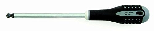 Bahco BE-8705 Ergo Screwdriver for Hexagonal Head screws Ball Ended, Multi-Colour, 222 mm