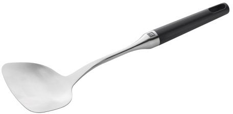 Zwilling TWIN PURE BLACK - Espátula wok, acero inoxidable con mango en acero, 330 milímetros
