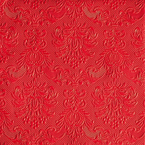 Ambiente Servietten Lunch 33x33cm Elegance Rot - Red