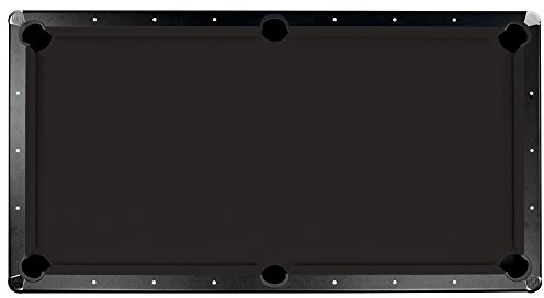 Championship Saturn II Billiards Cloth Pool Table Felt, Black, 7-Feet