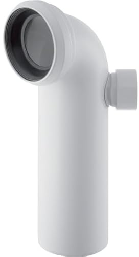 Geberit WC-Ablaufbogen 90 Grad in PP rechts mit eingeschweisstem Gewindestutzen 152615111