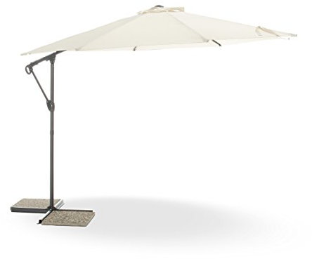 Q.bo OMBRELLONE da Giardino DECENTRATO Tre Metri