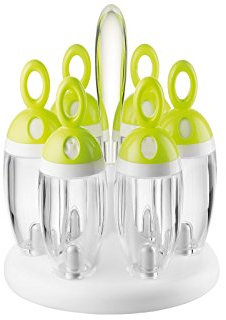 Fratelli Guzzini Kitchen Active Design Porta Spezie Girevole, PMMA|PP|ABS, Verde Mela
