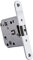 IFAM Picaporte para Puertas W147 RHN, Frente Redondo, Acabados en Níquel, Entrada 47 mm, Cerradura Puerta Interior y Exterior, Seguridad, Antiganzúa, Cerrojo, Sistema Antirrobo, Pomo, Manivela, Cierre