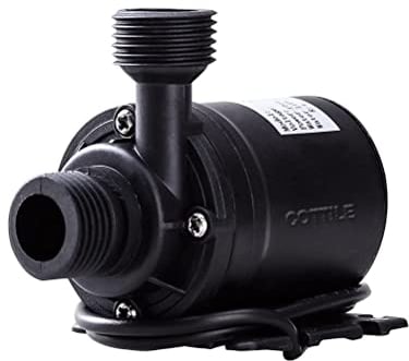 hihey DC 12 V 800 l/h 5 m Wasserpumpe, bürstenlos, für Wasserkreislaufsystem, Solarzirkulationssystem