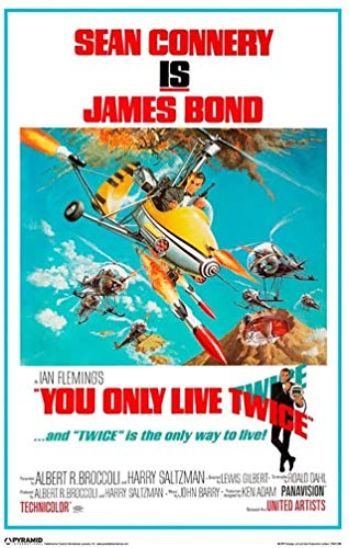 Pyramid JAMES BOND KUNSTDRUCK ART PRINT YOU ONLY LIVE TWICE POSTER
