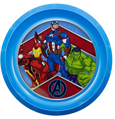 EASY PP ASSIETTE POUR ENFANTS | AVENGERS HERALDIC ARMY