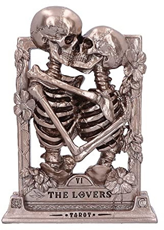 Nemesis Now The Lovers Unisex Statue Hellbraun Gothic, Romantik, Totenköpfe Standard