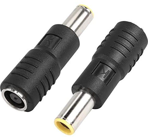 PNGKNYOCN DC 8 mm Kupplung Stecker auf Buchse, DC7909 Stromanschluss, Konverterstecker für Solargenerator, Solarpanel und tragbare Kraftwerke (2er-Pack)