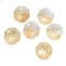 Octagon Glass Faceted Beads for Suncatcher Chandelier or Jewellery Making (Champagne 14MM (Two Holes) 50PCS)