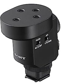 Sony Microfono shotgun ECM-M1 di (compatto, 8 in 1, wireless, senza batteria)