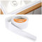 flintronic Joint Salle de Bain, 5m*60mm (30+30mm) Bande Etancheite Autocollante, Ruban D'étanchéité Auto-Adhésif en PVC pour Baignoire, Salle de Bain, Cuisine, Anti-moisissure, Calfeutrage(Blanc)