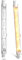 CucuGo R7s dimmar 118mm 300W halogenlampen AC220-240V r7s linear warmweiß 2800K Stiftprojektor halogenstrahler 5900lm für die beleuchtung von haus, arbeit, sicherheit, straßenlaterne, etc (2Pcs)