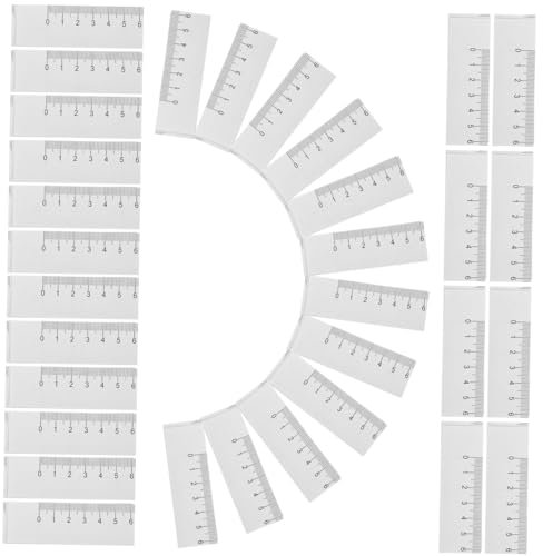 Gadpiparty 1500stücke Papier-maßband Für Wundmessungen Flexibles Doppelseitiges Maßband Für Körpermaße Für Neugeborene Und Einfach Zu Lesen Lagern