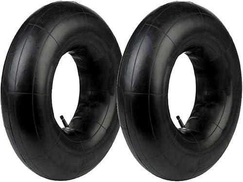 N° 2 chambres à air 3.50/4.00-8 Valve TR13 pour pneus roues brouette tracteur de gazon jardin jardin